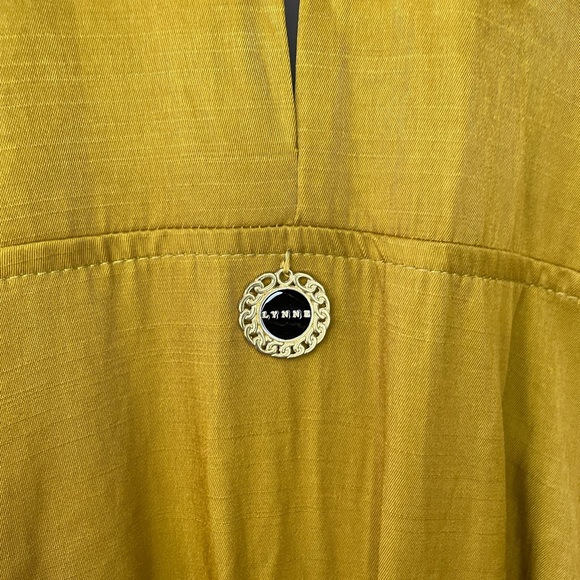 Lynne satin V neck boiler jumpsuit medium - Picture 9 of 14